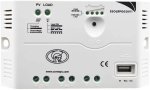Centurion PS45 Solar Accessories Solar Regulator 12V 24VDC 20AMP With 5VDC USB Output Port