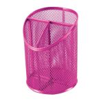 : M100 Wire Mesh Metal Pen Holder Pink