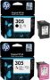 HP 305 Black & Colour Combo Pack Ink Cartridge