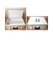 First Aid Kit Metal Box Empty