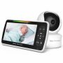 Baby Monitor - 5 Large Display Video Baby Monitor With Camera And Audio