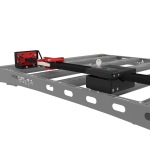 High Lift Jack Bracket Push Lock For