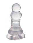 Crystal Power Pawn Butt Plug