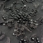 Knitted Fancy Tulle 2018-585 Black