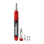 Rothenberger Micropen Gas Soldering Set 1300C With 5 Tips