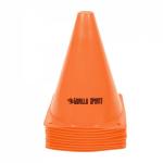 Cone Set Of 10 Orange - 17 Cm