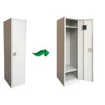 Gof Furniture - Gideon Steel Wardrobe