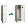 Gof Furniture - Gideon Steel Wardrobe
