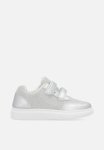 PoP Candy Twin Velcro Strap Sneakers - Silver