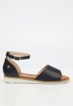 Walnut 2 Ankle Strap - Black