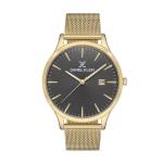 Premium Ip Gold Stainless Steel Strap Men's Watch DK112942-3