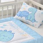 Baby Camp Cot Comfort Set Dinosaur