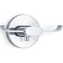 Areo Twin Wall Hook Matt Stainless Steel