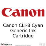 Canon CLI-8 Cyan Compatible Ink Cartridge – Alternate Brand