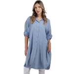 Thin Stripe Shirt - Blue Free