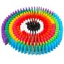 Educational Dominoes Block Set 120 Piece Color Kids Toy