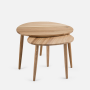 Pebble Nesting Tables - Natural