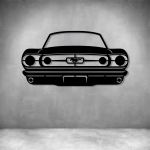 Ford Mustang Classic Grill - Rust Coat L 800 X H 400MM