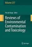 Reviews Of Environmental Contamination And Toxicology Volume 237 Hardcover 1ST Ed. 2016