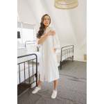 Peony Cotton Shirt Dress - Clay XL
