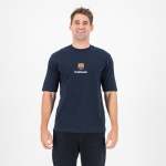 Shield Boxy Tee-navy - 3XL