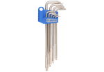 Torx Key Set 9PC L Type T10-T50 Extra Long