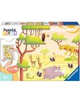 2X24PC Puzzle N Play Safari