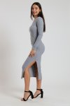 Zoey Long Sleeve Midaxi Winter Evening Dress