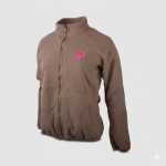 Womens Plain 3 In 1 Jacket Fawn - 10XL