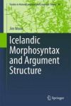 Icelandic Morphosyntax And Argument Structure Hardcover 2015 Ed.