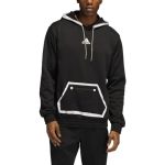 Adidas Mens Team Issue Pullover Hoodie Black-mgh Solid Grey Small