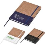 Okiyo Denki Cork A5 Hard Cover Notebook