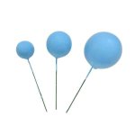 Blue Mixed Decorative Balls Pack Of 9