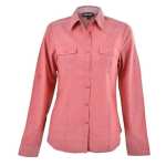 Ladies Long Sleeve Ruby Shirt Red