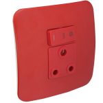 Single Dedicated Red Socket Outlet - Buy Online At 7 Triple 7