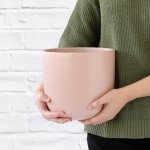 Moon Planter - Millennial Pink - 13CM