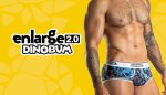 Enlarge 2.0 Brief Dino Blue