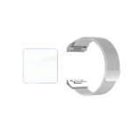 Fitbit Killer Deals Milanese Strap & Glass Screen For Ionic- Silver - Best Bargains Online