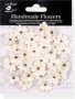 Carin Paper Flowers - Ivory Pearl 30 Pieces