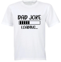 Dad Joke Cotton Short Sleeve Round Loose T-Shirt