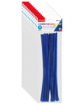 - Chenille Stems 6MMX30CM 20PCS Royal Blue 12 Pack
