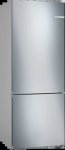 Bosch Serie 4 480 Litre No-frost Fridge Freezer S steel Anti-mark