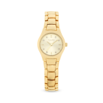 Ladies Gold Toned Bracelet Watch