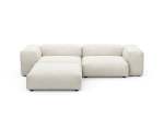 Three Module Chaise Sofa - Knit - Creme - 272CM X 220CM