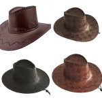 Cowboy Leather Hat