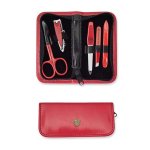 3 Swords Manicure Set Red Bl 5214 Mc Red