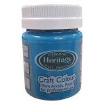 Craft Colour Paint 50ML Turquoise Blue