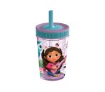 Tumbler Leakproof Silicone Straw- Gabbys Doll House