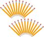 72PCS Hb Wooden Golf Pencils With Erasers 10CM MINI Pencils For Writing