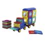 Magnetic Tiles Toy Car Building Set - 43 Piece